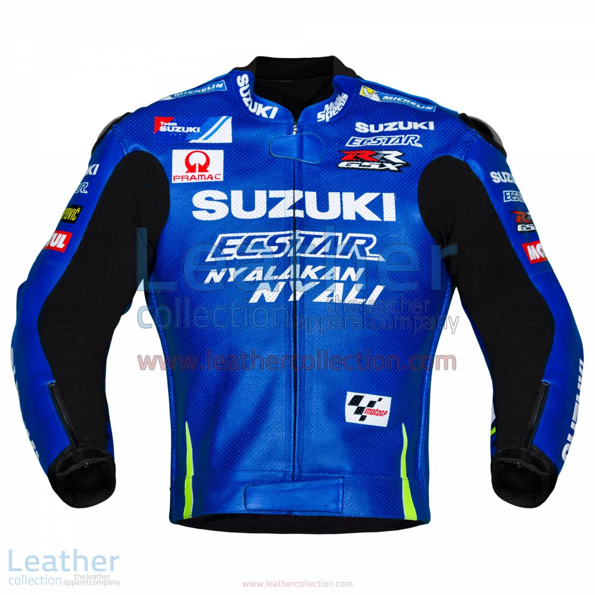 Andrea Iannone Suzuki MotoGP 2017 Leather Jacket