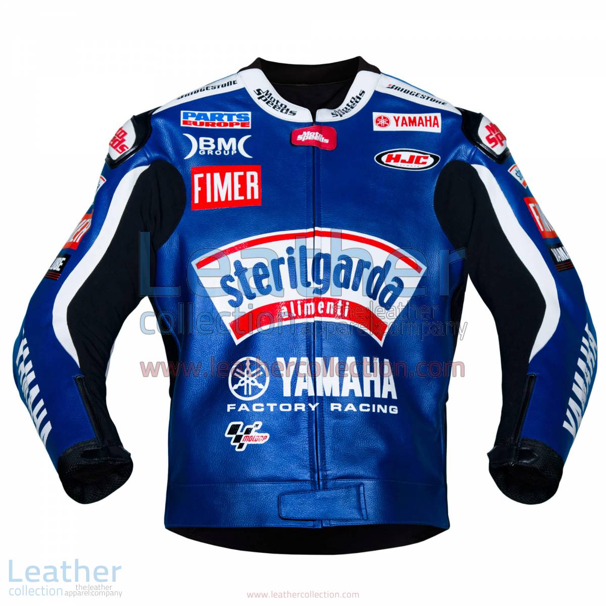 Ben Spies Sterilgarda Yamaha 2009 MotoGP Leather Jacket