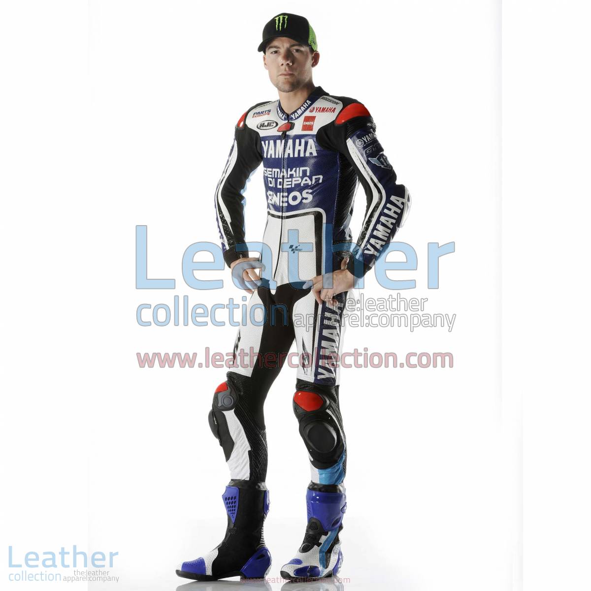 Ben Spies Yamaha 2012 MotoGP Leather Biker Suit