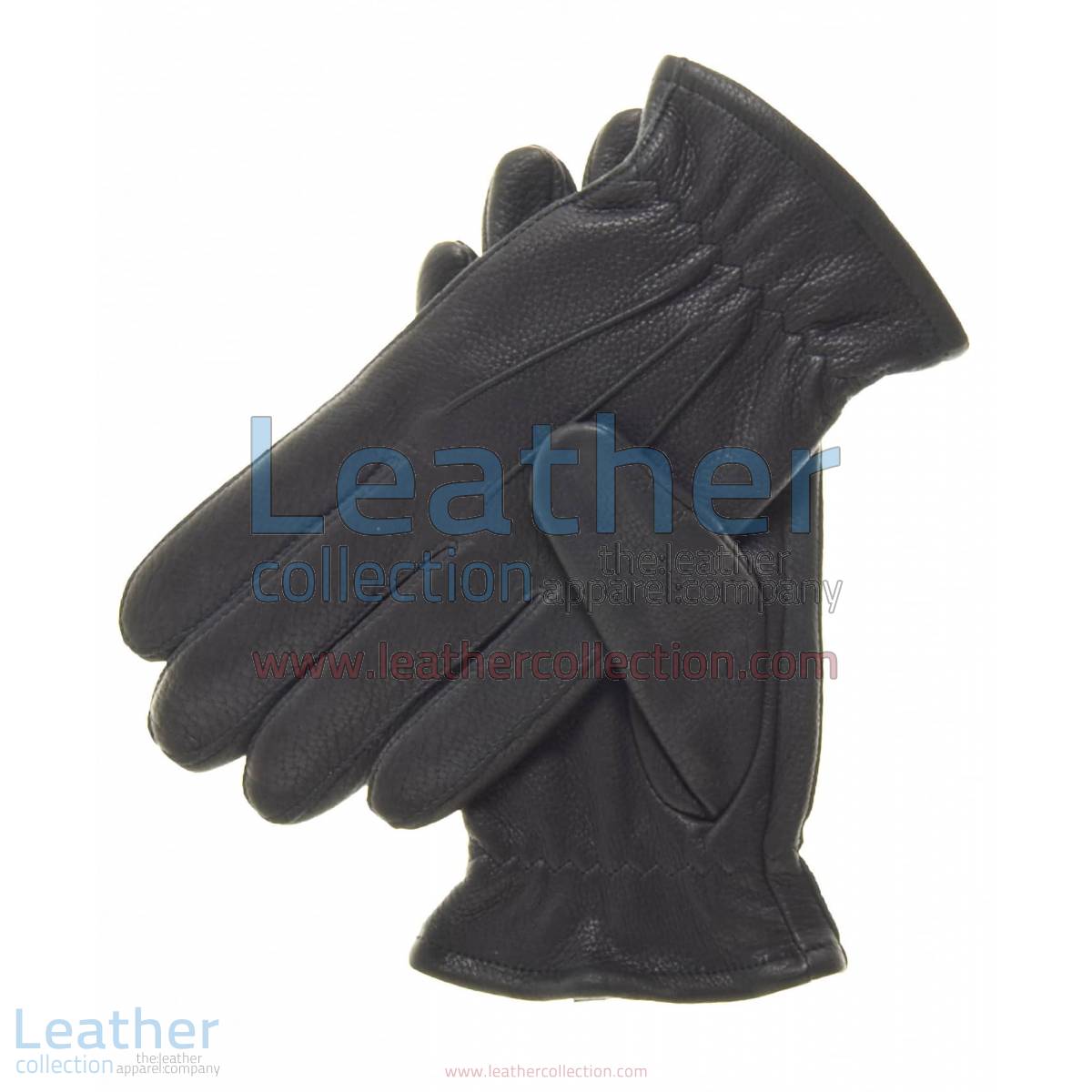 Black Winter Thinsulate Lined Gloves