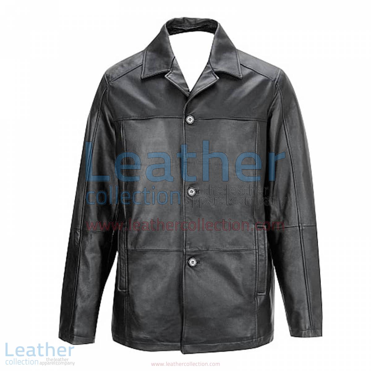 Buttoned Front Lambskin Thinsulate Jacket