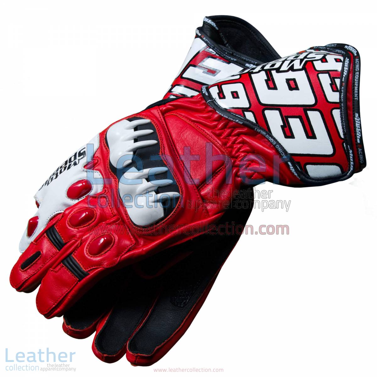 Honda Repsol 2013 Marquez Leather Gloves