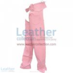 Ladies Pink Leather Chaps | ladies leather chaps