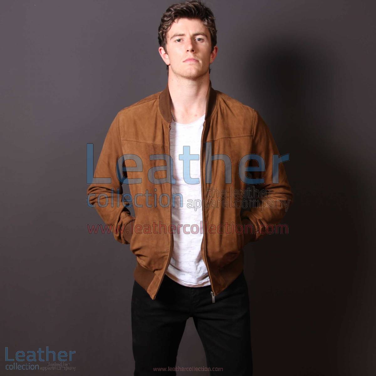 London Leather Jacket Men