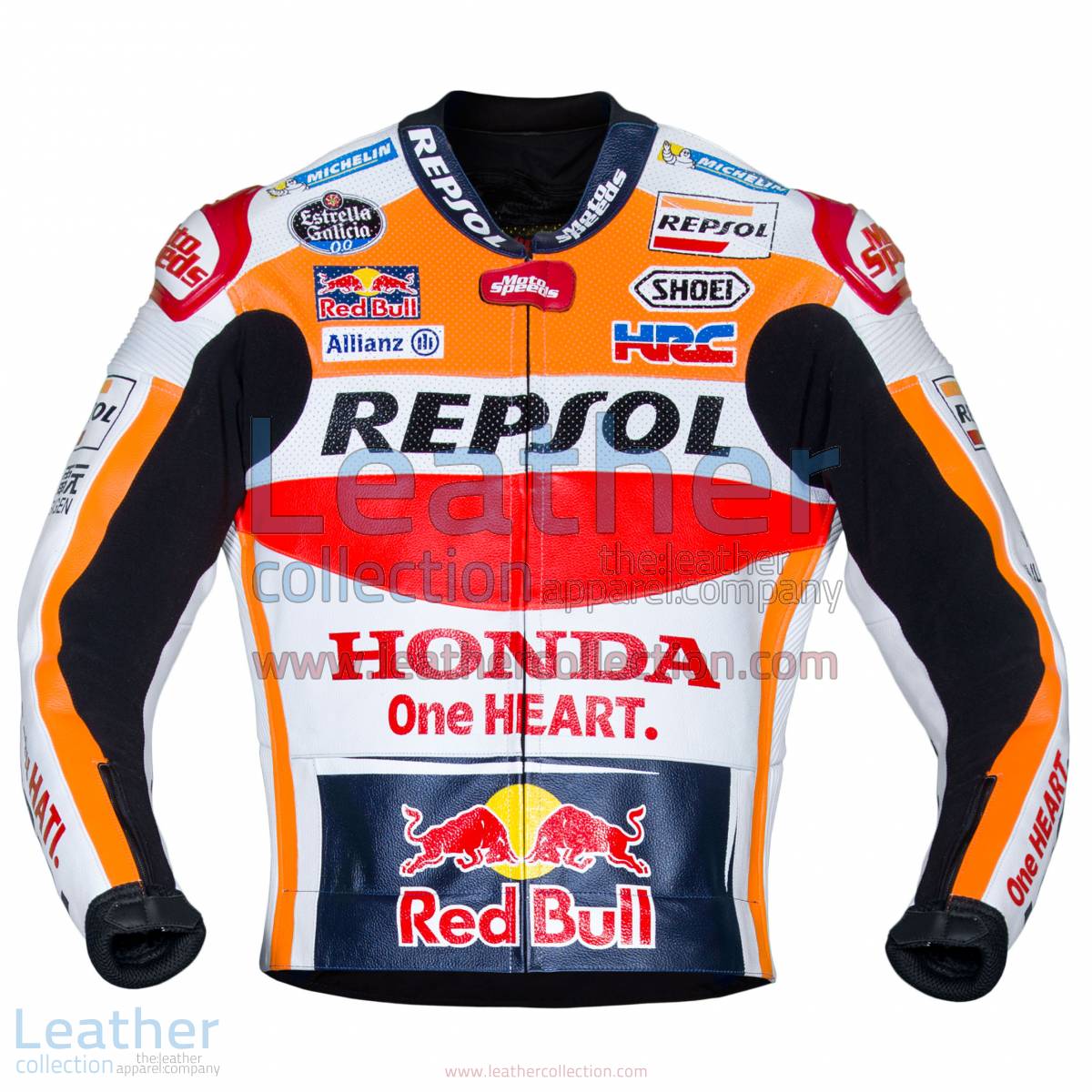 Marc Marquez Honda Repsol MotoGP 2017 Leather Jacket