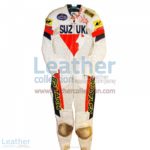 Niall Mackenzie Suzuki GP Racing Suit | suzuki racing suit