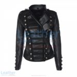 Princess Leather Jacket Black | princess jacket
