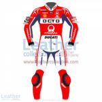 Scott Redding Ducati Pramac 2017 MotoGP Leather Suit | Scott Redding Ducati Pramac 2017 MotoGP Leather Suit