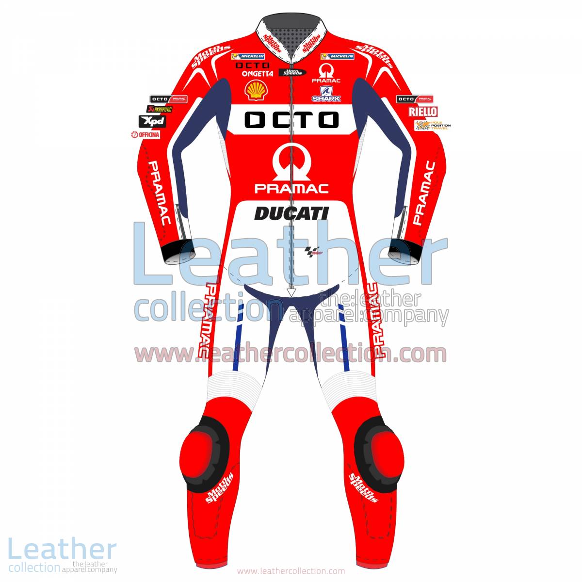 Scott Redding Ducati Pramac 2017 MotoGP Leather Suit