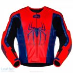 Spiderman Leather Motorcycle Jacket | Spiderman Leather Motorcycle Jacket
