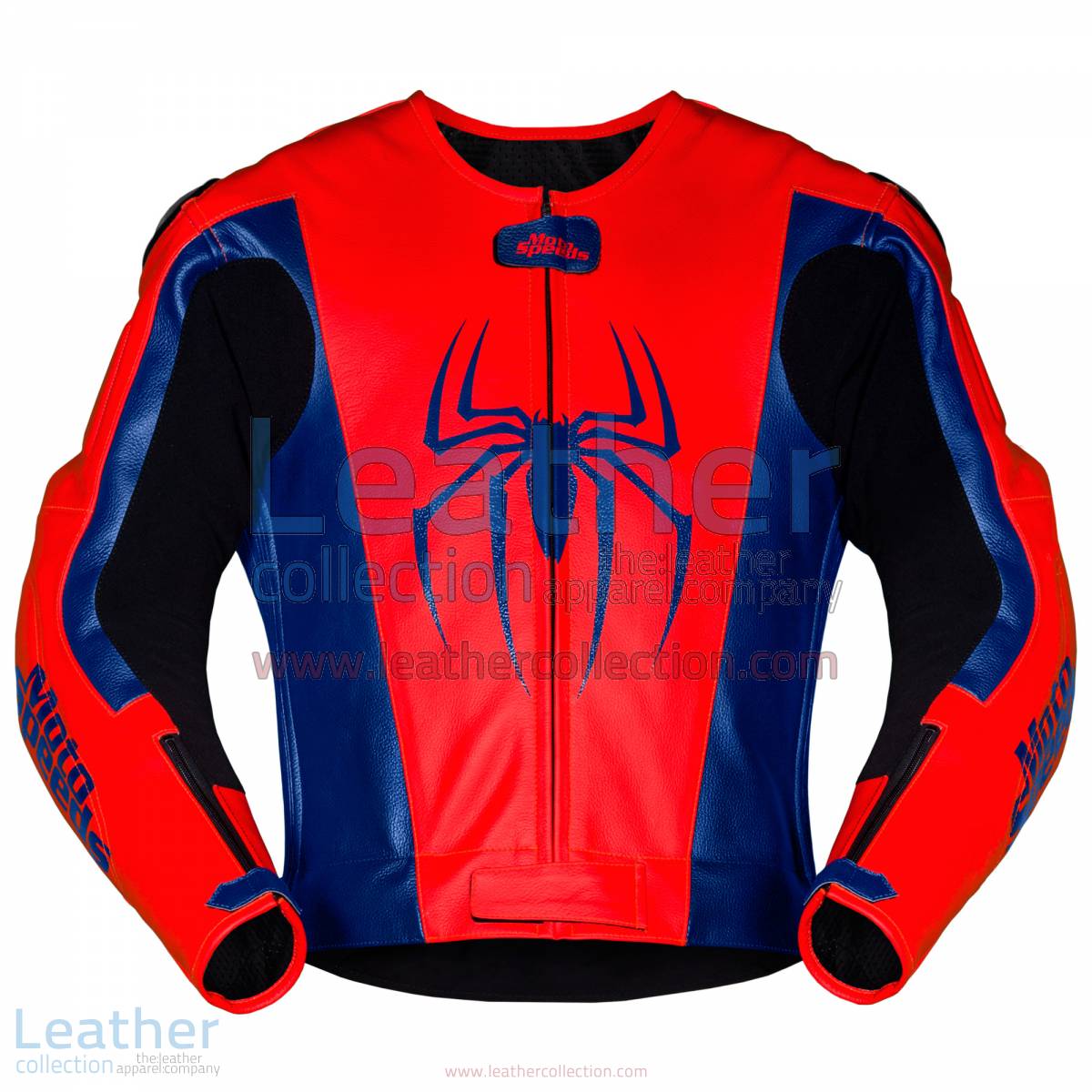 Spiderman Leather Motorcycle Jacket