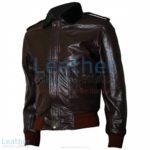 The Thing R. J. MacReady Brown Leather Jacket | brown leather jacket
