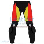 Tri Color Motorbike Leather Pant For Men | Tri Color motorcycle Leather Pant For Men