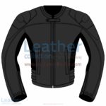 Uni Color Motorbike Leather Jacket For Women | Uni Color motorcycle Leather Jacket For Women