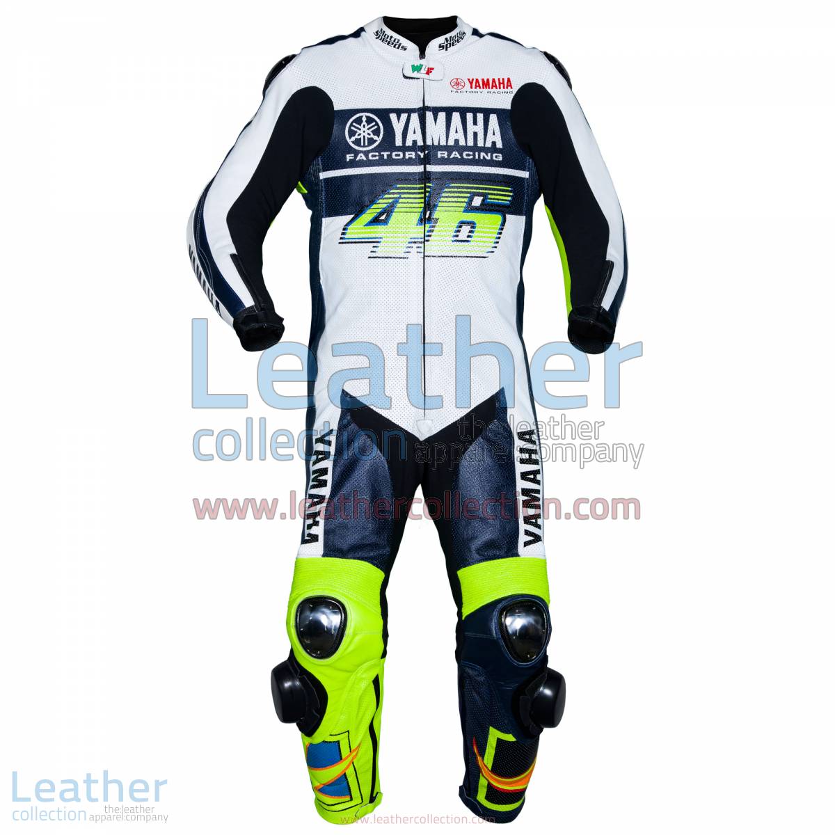 Valentino Rossi VR46 Yamaha Leather Suit