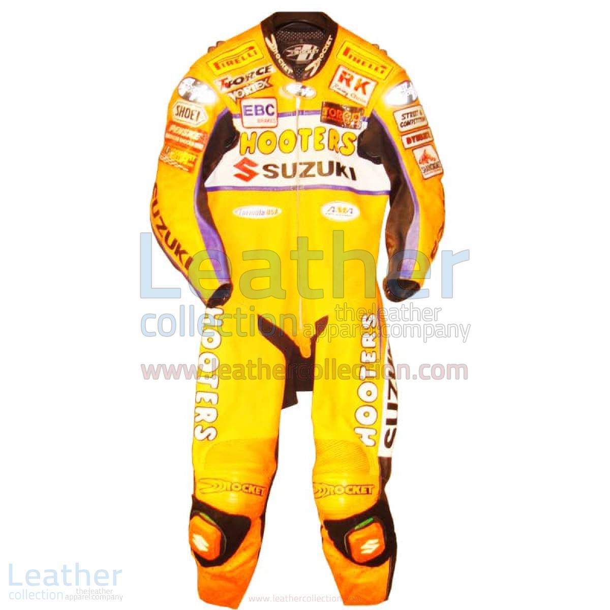 Larry Pegram Suzuki AMA Motorcycle Leathers