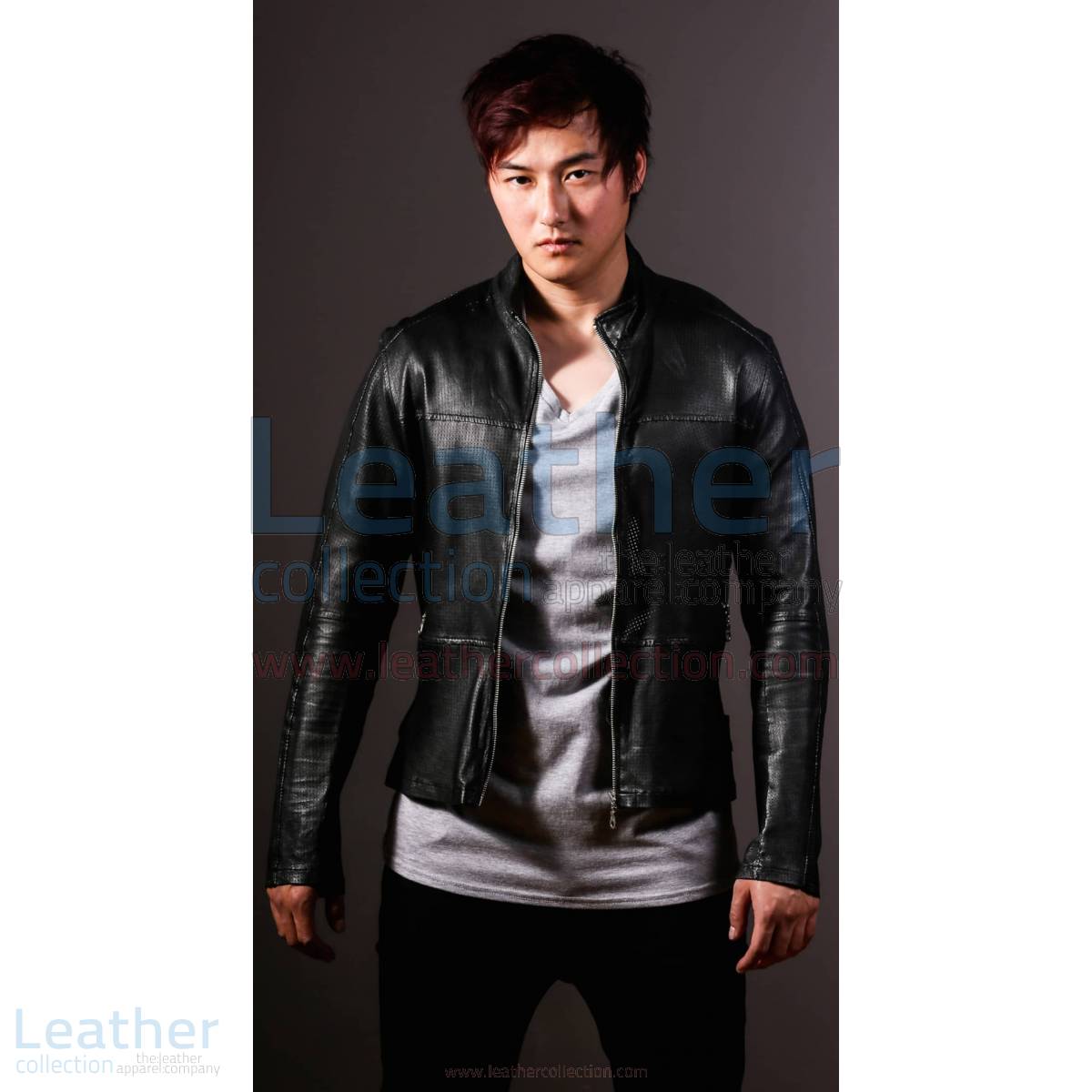 Men Leather Fashion Steel Jacket - steel jacket - MotoFace