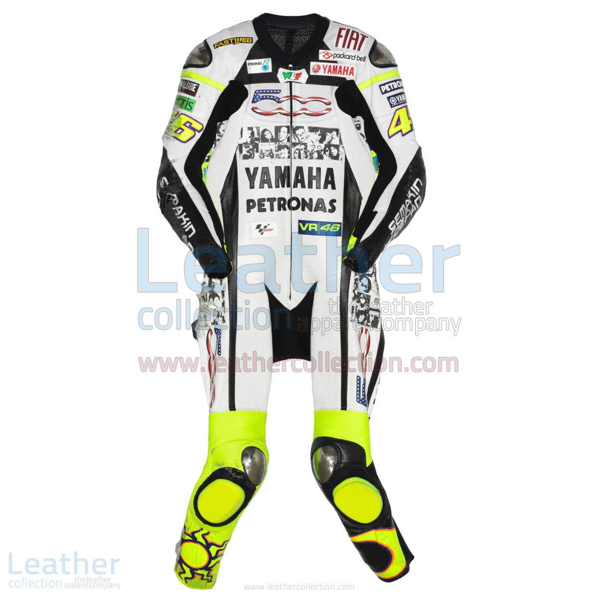 Valentino Rossi Yamaha Petronas MotoGP 2010 Suit