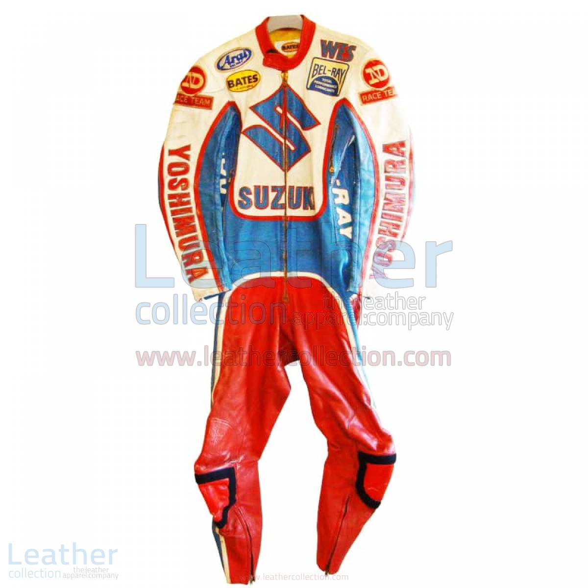 Wes Cooley Yoshimura Suzuki AMA 1979-1980 Leathers