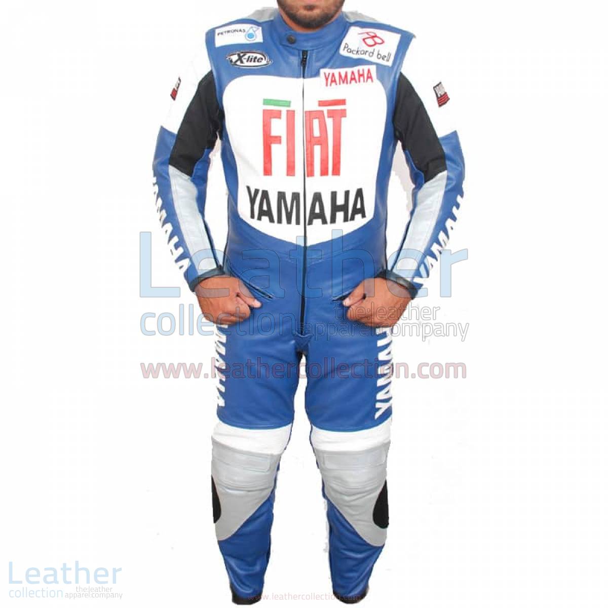 Yamaha FIAT Motorcycle Racing Leather Suit